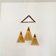 Teakwood and Sisal Cascading Lamp by Temde