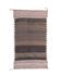 Tribal Kilim Rug, Earthy Brown Tones Handwoven Wool Flatweave 157 x 89cm