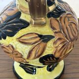 Medici vase in Vallauris ceramic, signed JTF