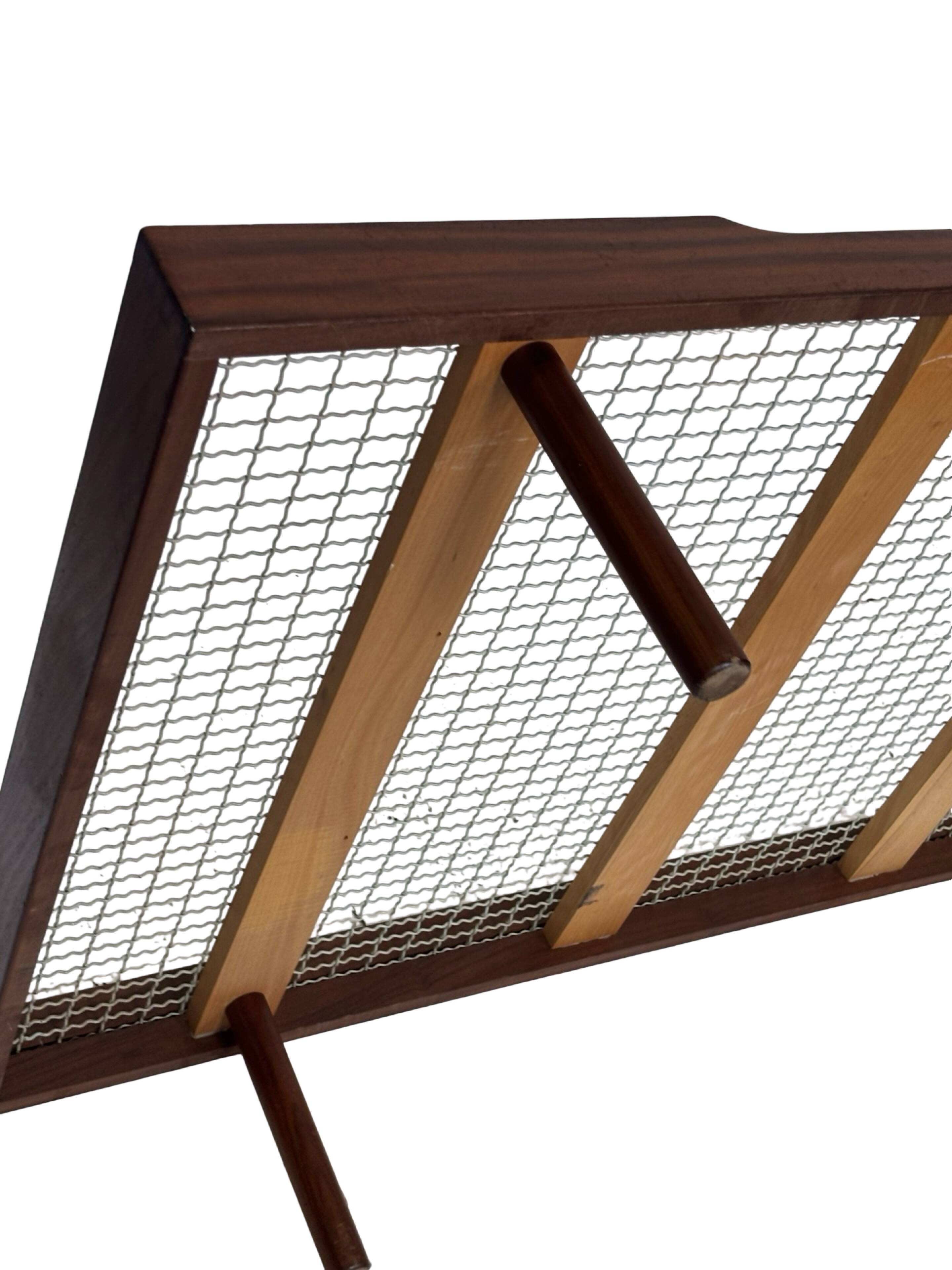 Vintage daybed minimalist design in Teak 1960s