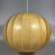 1960s 1970s Cocoon Ceiling Lamp Globe Lamp "Moon" by Goldkant Leuchten