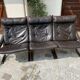Sofa made of 3 Siesta armchairs