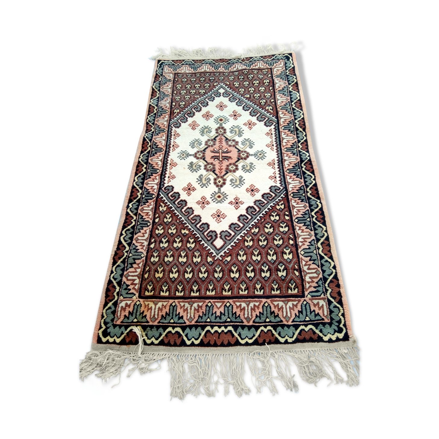Old oriental carpet from the 80s - 193 x 101