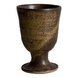 Small old stoneware mug