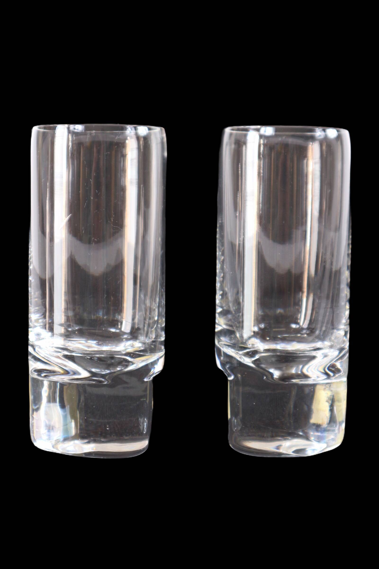 Pair of Arnolfo glasses by designer Marco Zanuso vintage