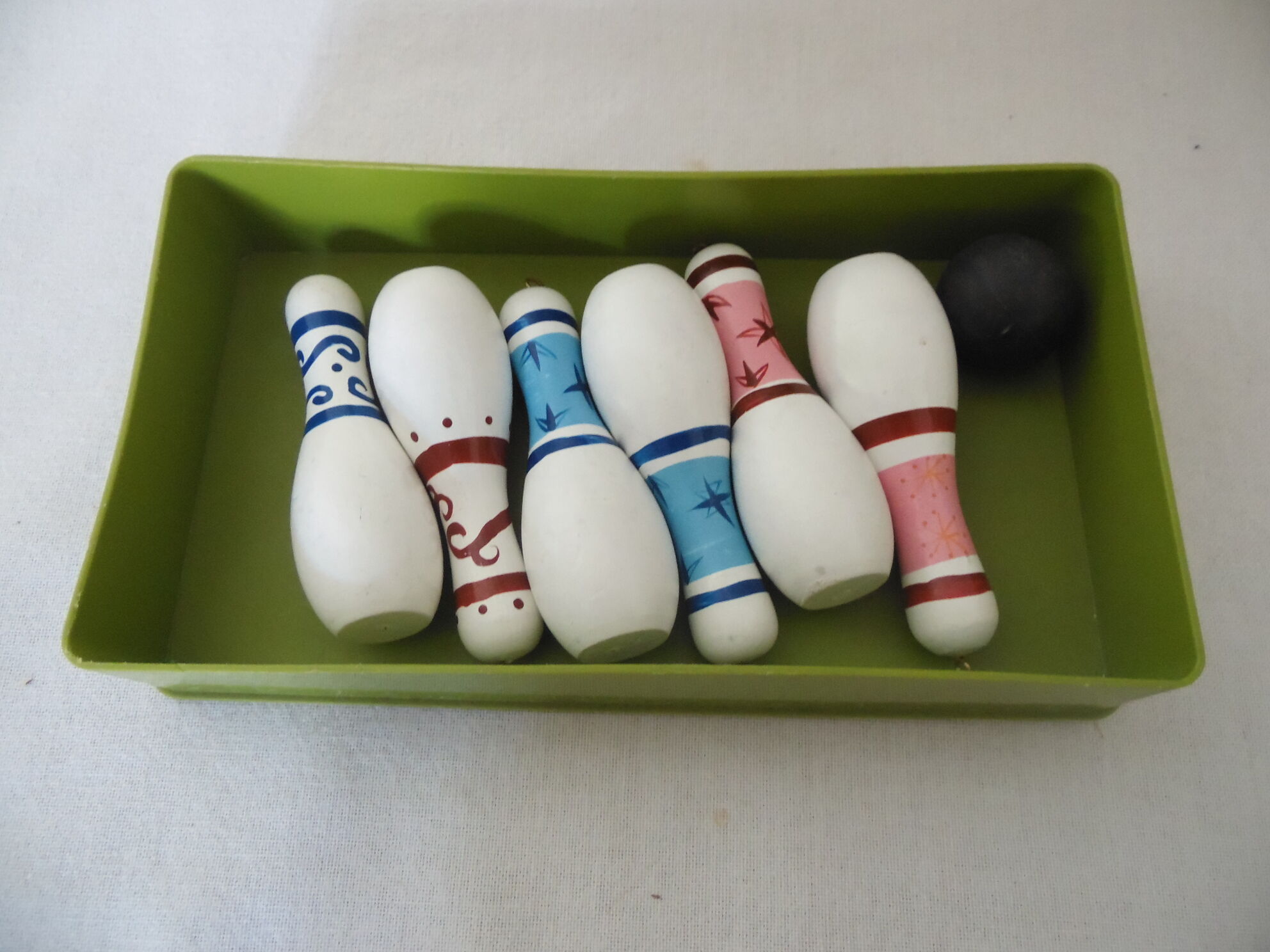 Wooden bowling