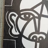 Anonymous, ethnic head, graphic, 2000s