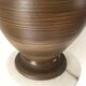 Lampe pied en terre cuite