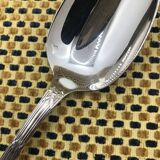 Large silver-plated spoon from Christofle, Rubans model
