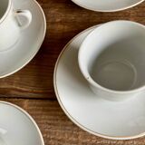 4 vintage porcelain cups