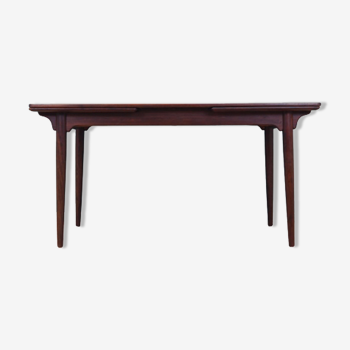 Rosewood table, Danish design, 60's, made by Omann Jun
