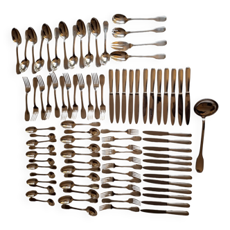Orbrille 'Versailles' 89-piece silver cutlery set