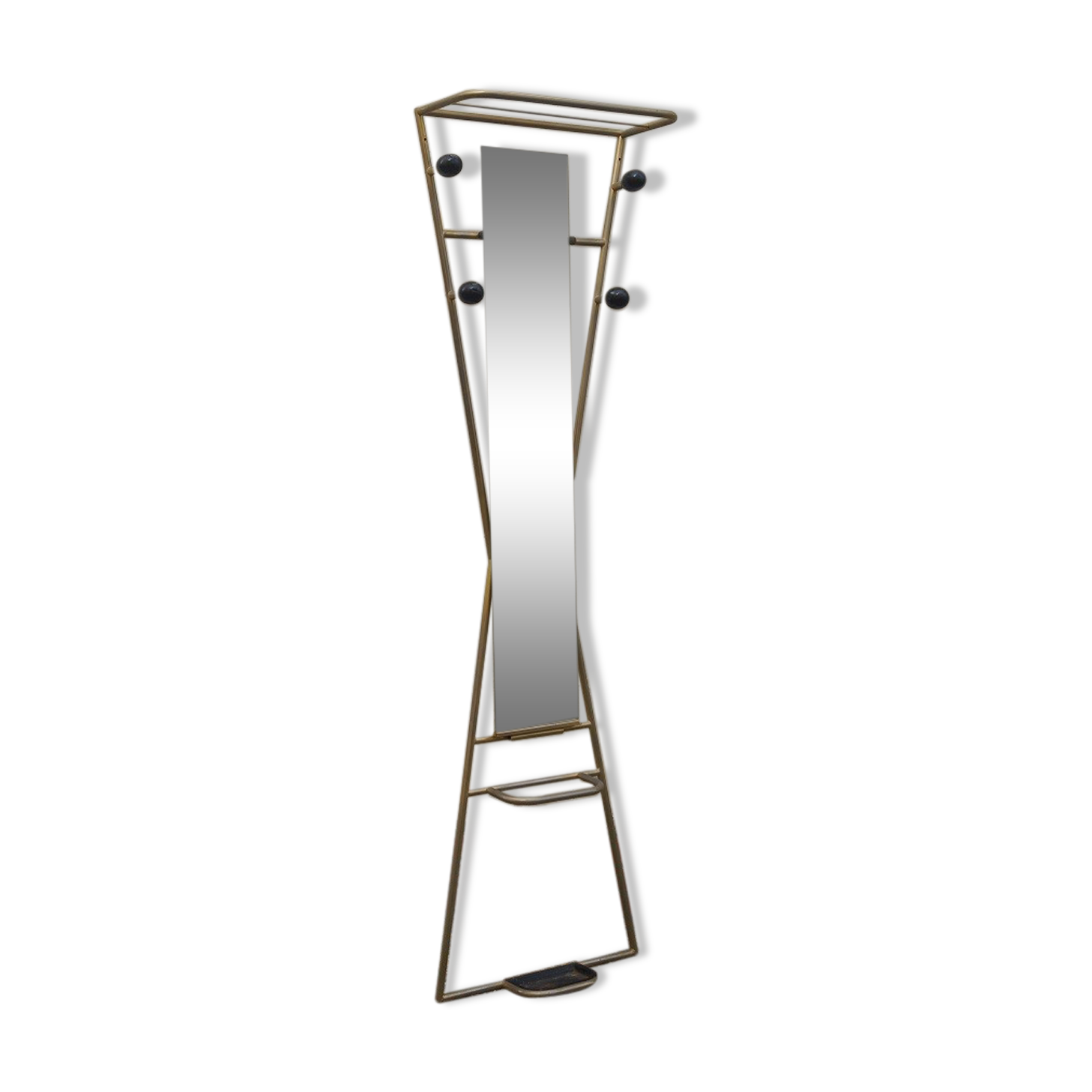 1960 design wall coatrack