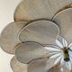 Floral suspension linen and rattan