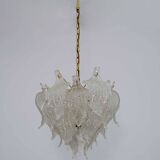 Lustre Mazzega en verre de Murano moderne du milieu du siècle, années 1970