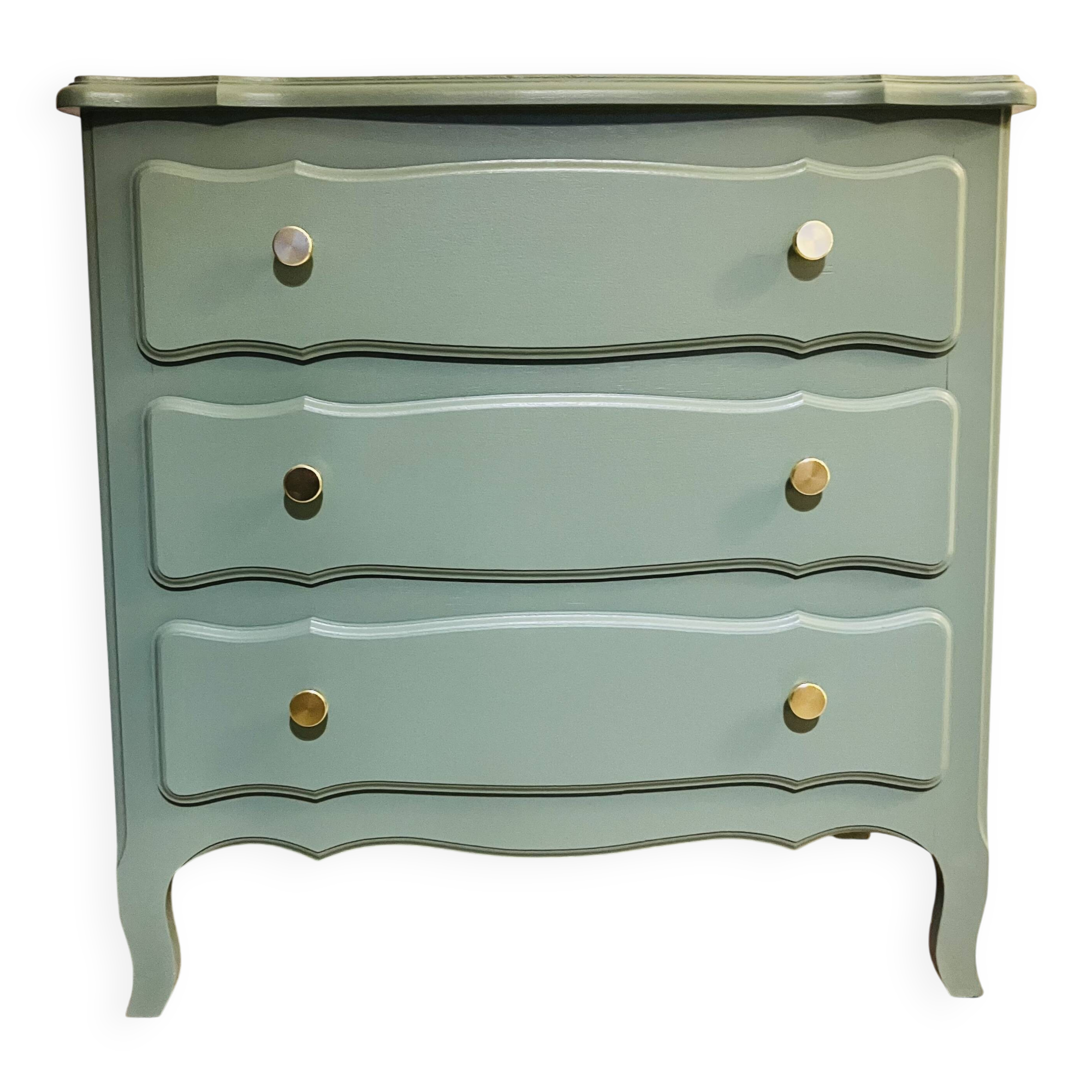 Vintage wooden chest of drawers