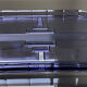 Art Deco crystal tray from Val Saint Lambert