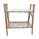 Rattan bedside table 1960