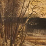 Signed landscape, Franz Bombach (1857-1933)