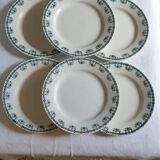6 Céranord St Amand plates