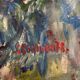 Swedish Oil on Canvas – “Flower” by S. Koskinen – Dated 1978