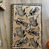 Large vintage khorogo canvas