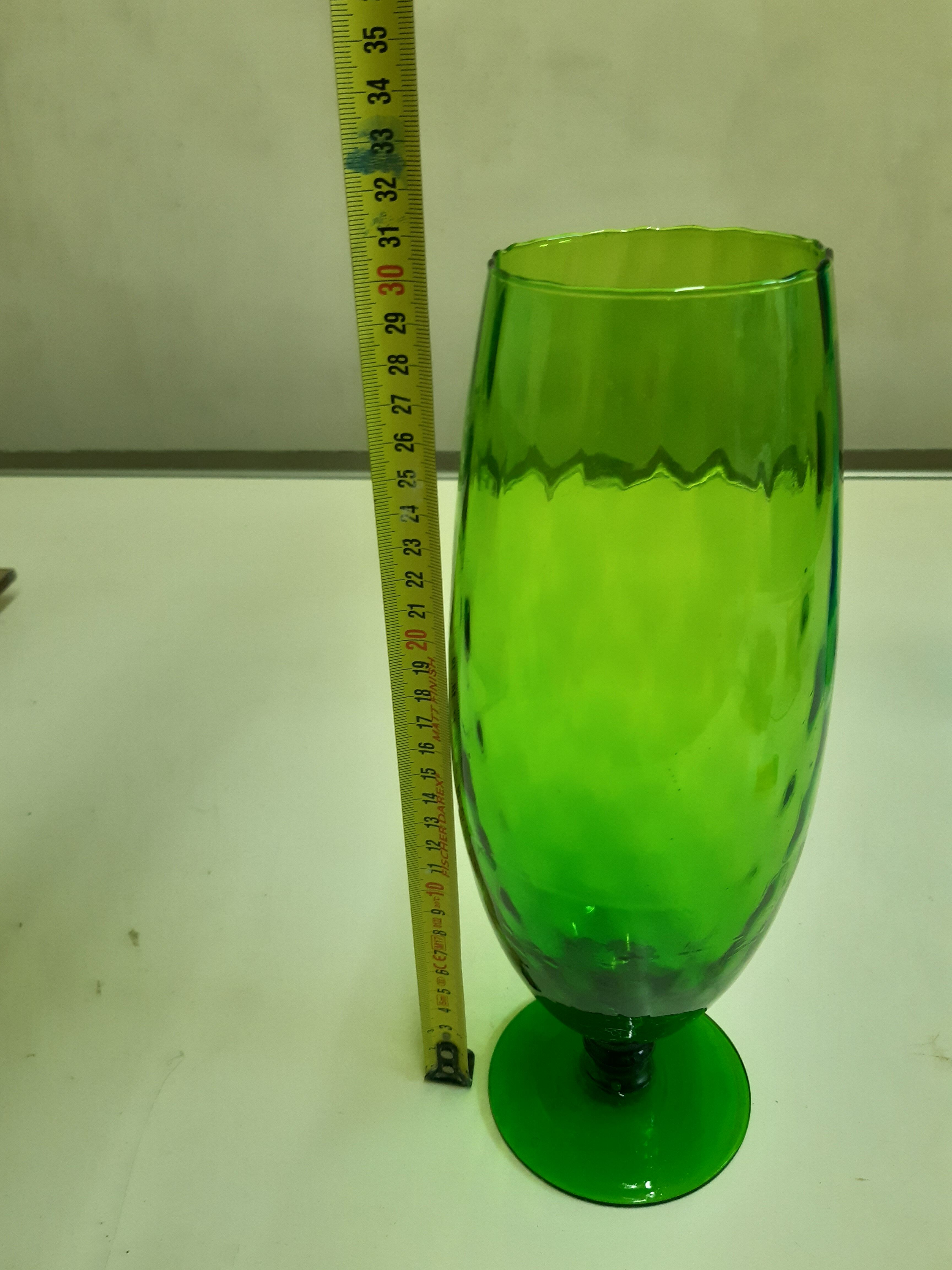 Blown glass vase
