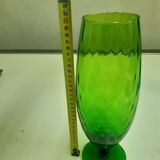 Blown glass vase