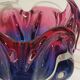 Czech Art glass trinket dish, mid-20th century