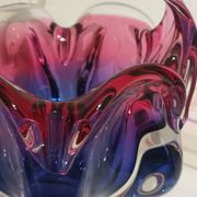 Ashtray in Czech Art Glass, mid-20th century.