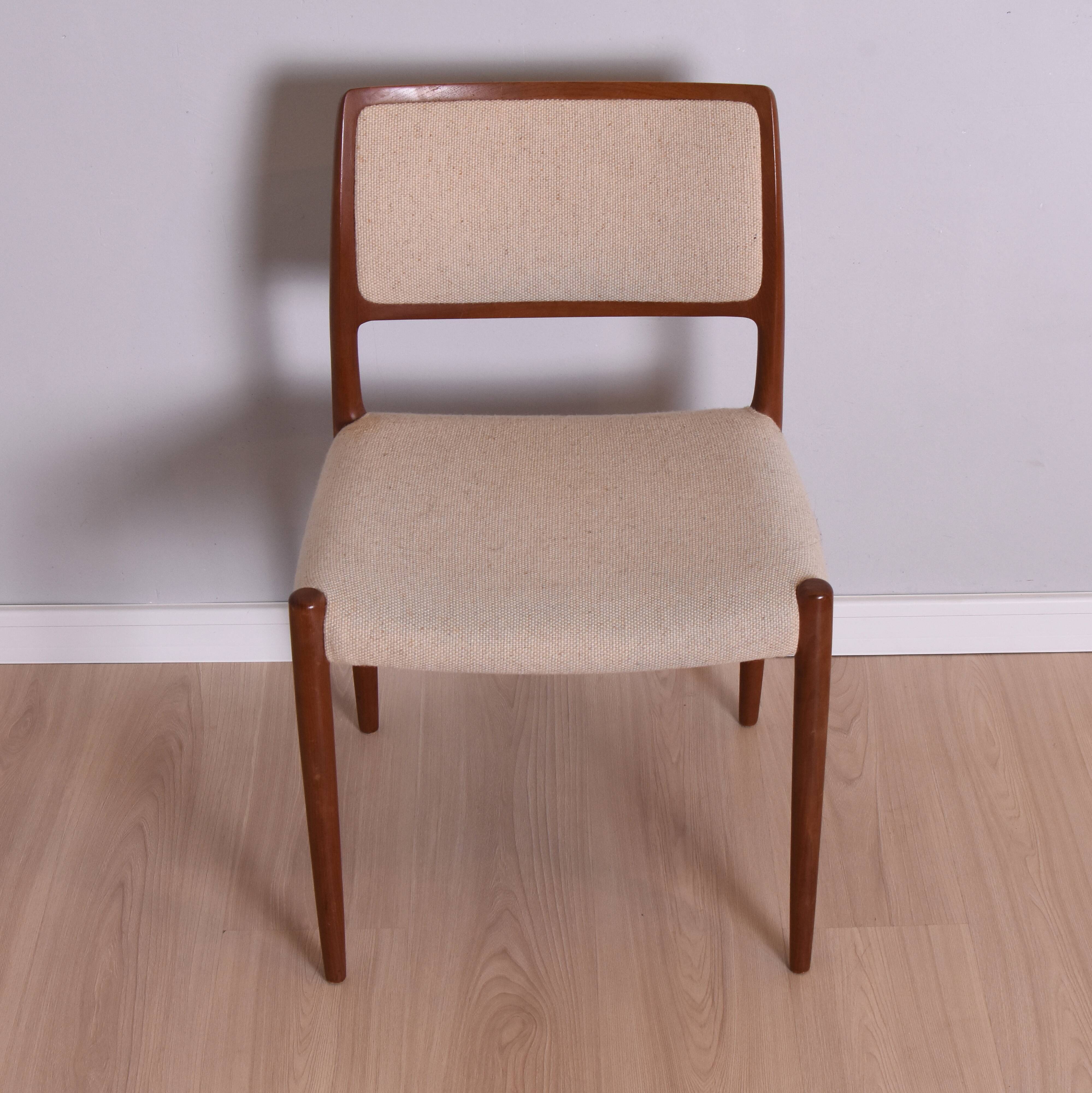 Chair by N.O. Møller for J.L. Møllers Møbelfabrik, Denmark, 1950s