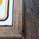 70s earthenware tile trivet