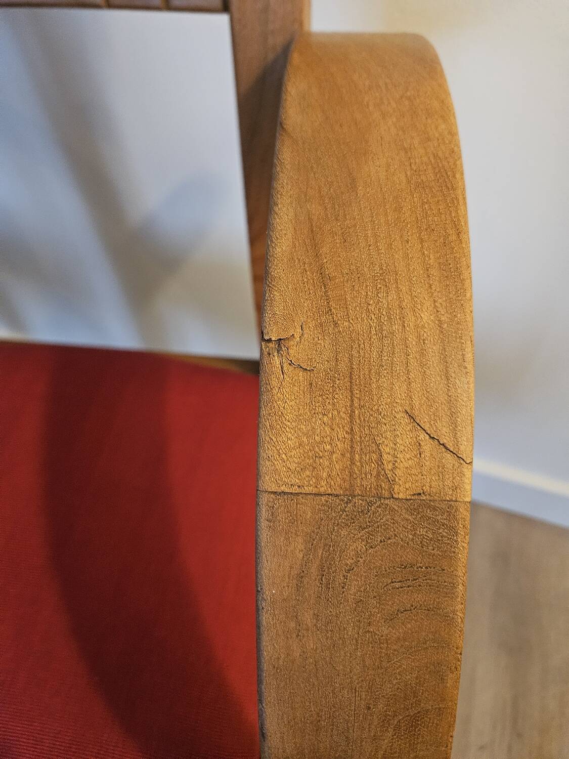 Pair of Art Deco Walnut Bridge Armchairs