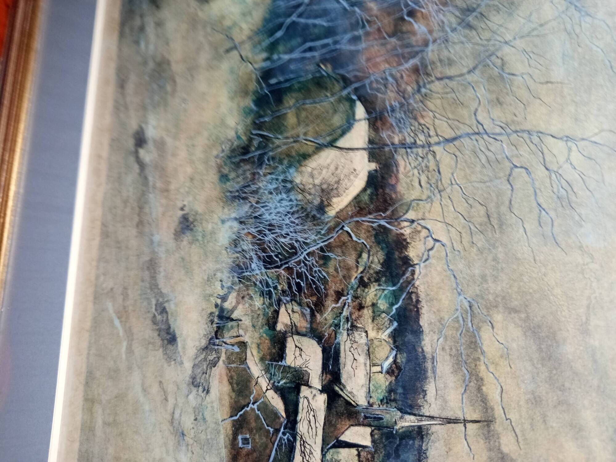 Bernard Gantner – Large lithograph signed and numbered 49/85