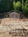 Wrought iron bench "Oscar"