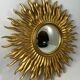 Wizard mirror resine 1970 balthazar dore vintage 51cm