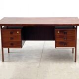 Bureau double face en palissandre, Arne Vodder