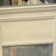 Louis XVI style mirror in wood and patinated stucco 20th century