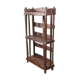 Etagère tribale en teck birman ancien