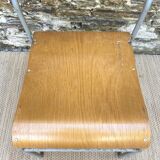 Remploy English industrial sled chairs from the 50s and 60s