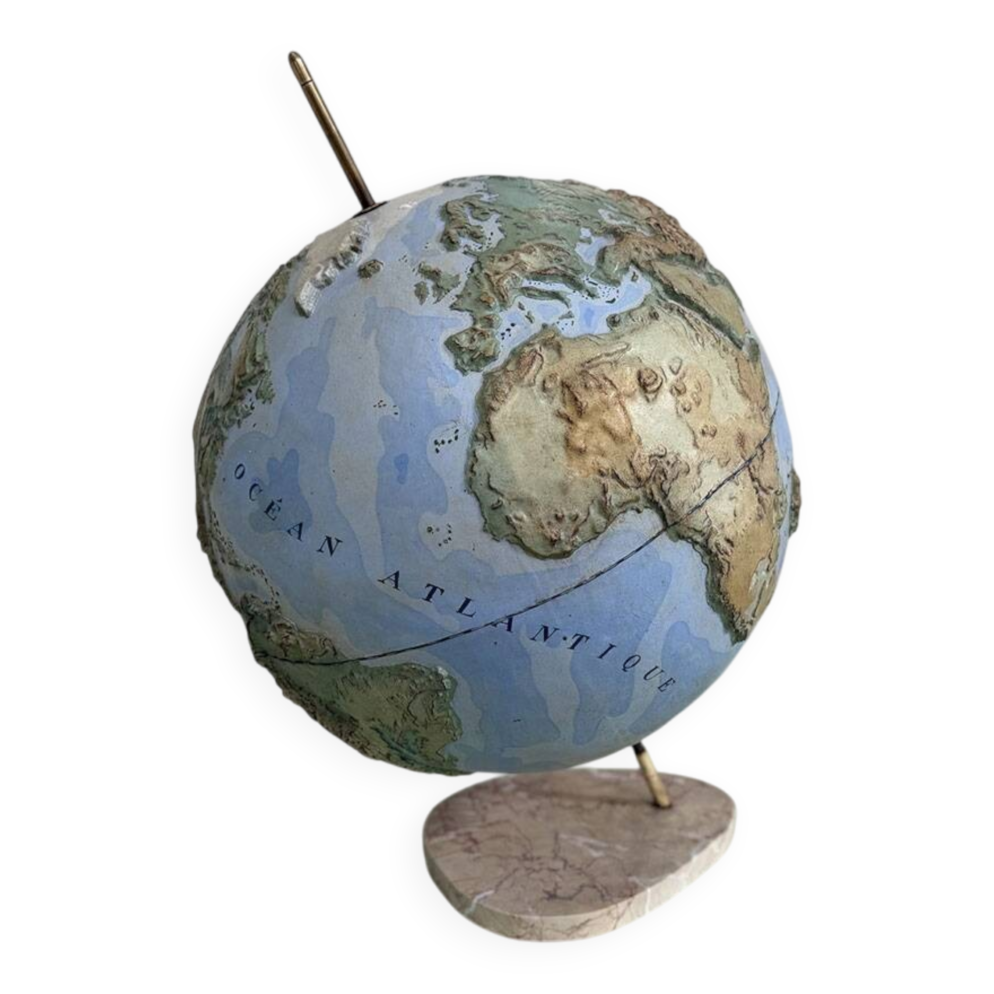 World globe 1950