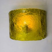Pair of Carlo Nason for Mazzega Murano glass wall sconces, Italy circa 1970s