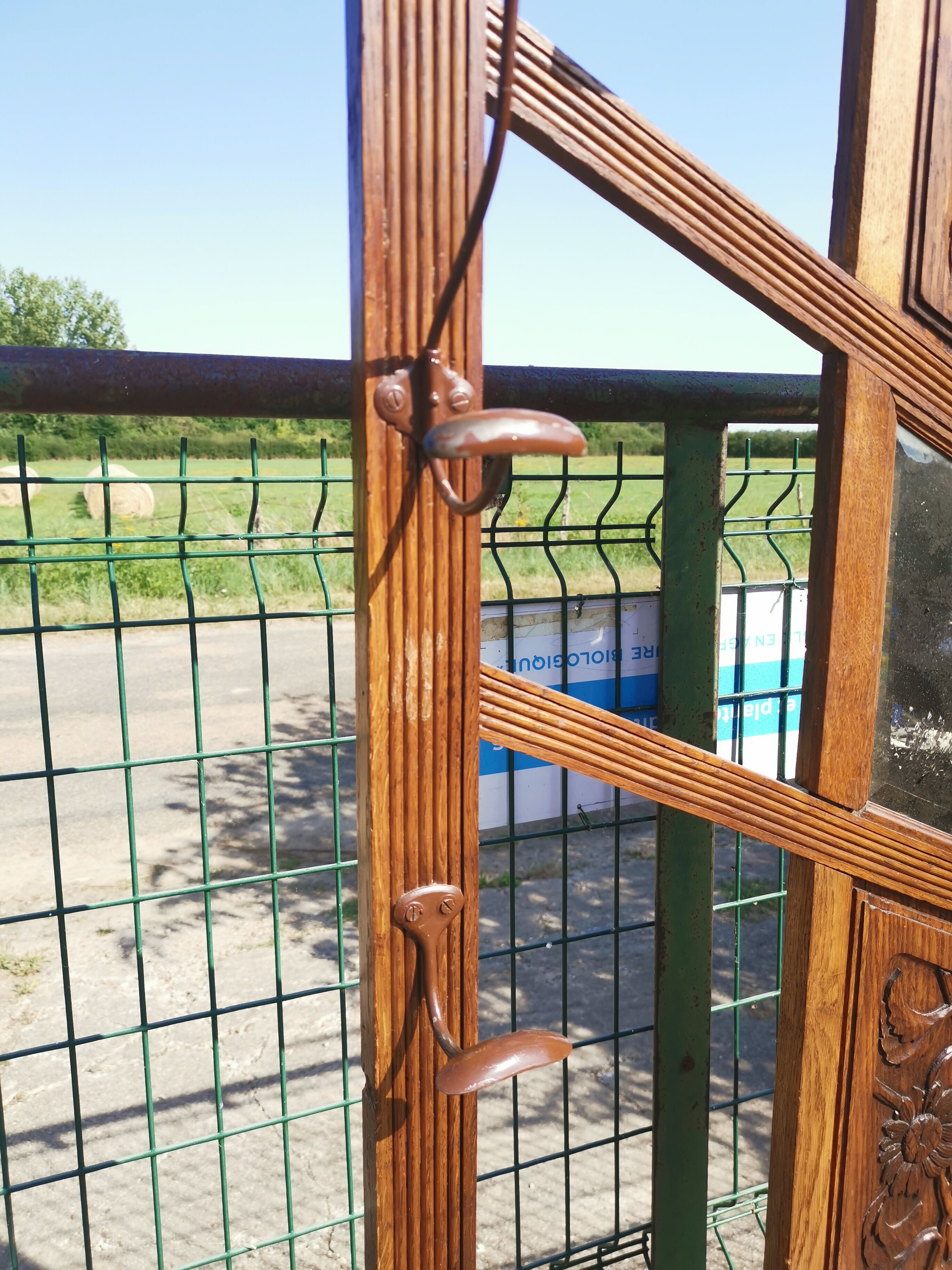 Coat rack wardrobe art deco style