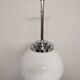 Suspension boule XXL en opaline art déco