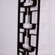 Mid-Century Room Divider in Dark Brown Oak attributed to Ludvik Volak for Drevopodnik Holesov, Former Czechoslovakia, 1960s