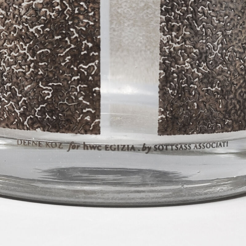 Vase by Sottsass Associati for Egizia, Made in italy 1980