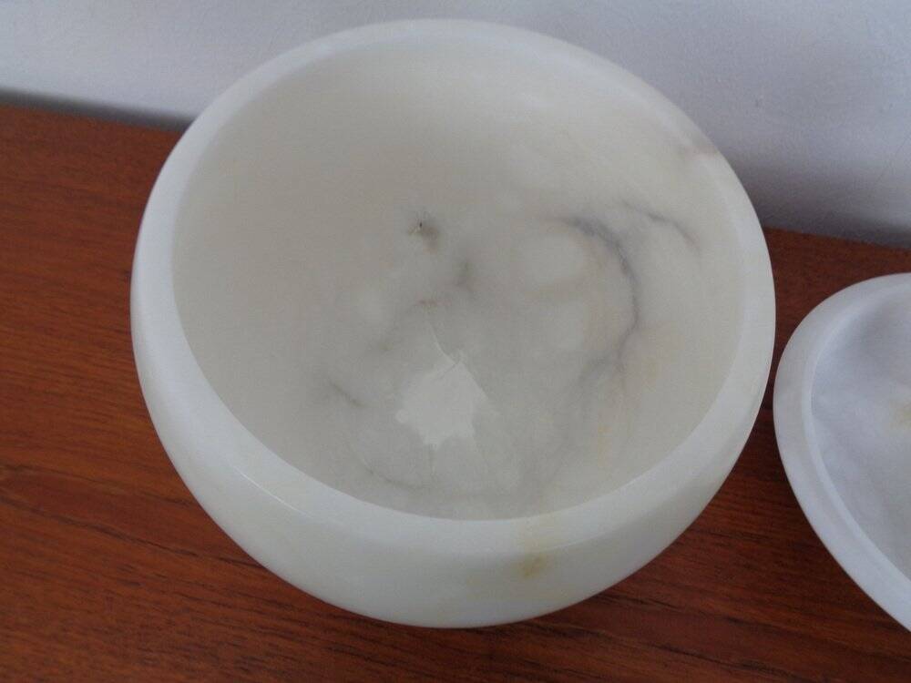 Marble Table Ball Lamp, 1960s