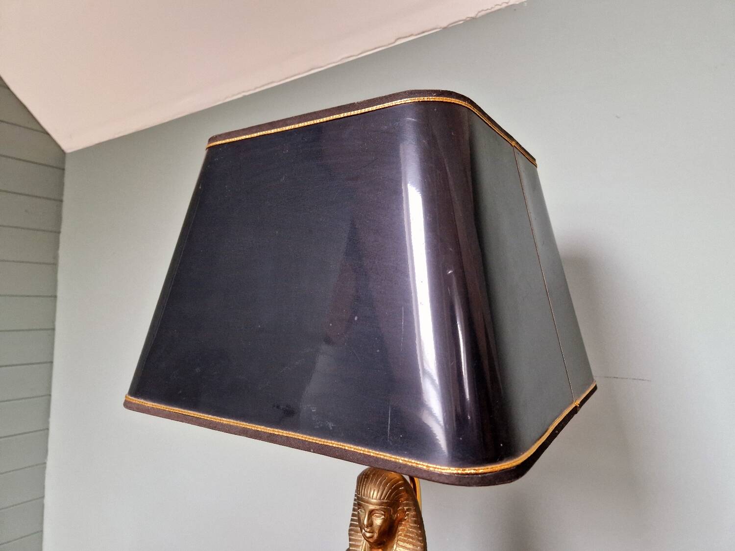 Egyptian table lamp, Hollywood Regency style, 1970