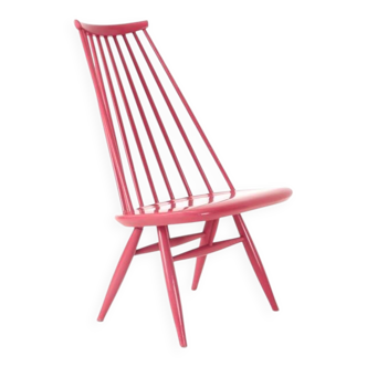 Asko / Ilmari Tapiovaara "Mademoiselle" spindle-back armchair / mid-century modern design / Finland / 1950s-60s