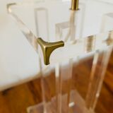 Vintage table lamp by David Lange, circa 70's